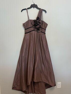 BCBGMaxAzria mauve taupe dress